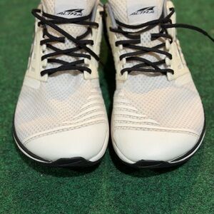 Altra White and Gray Athletic Shoes